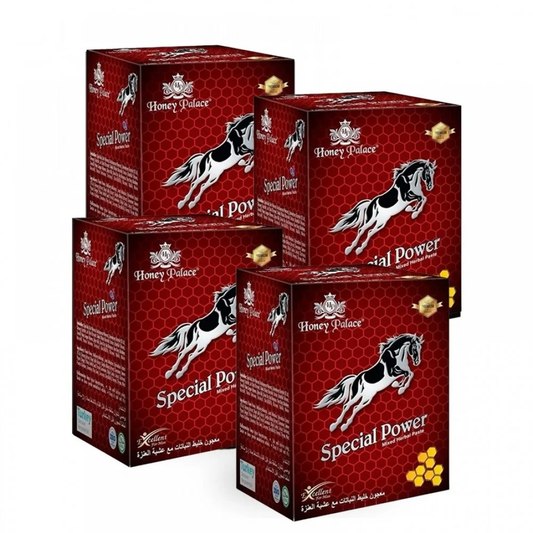 عرض خلطة عسل الحصان البري بخلاصة الإبيميديوم والأعشاب - 4 باكت